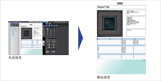 利用“ 報(bào)告功能” ， 迅速生成報(bào)告 